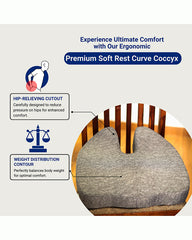 Softrest Orthopedic Memory Foam Seat Cushion