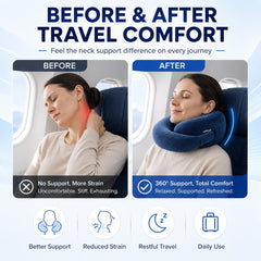 Snake travel neck pillow