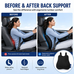 Car back support lumber