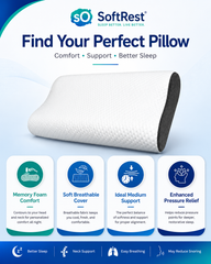 Big Contour Cervical Neck Pillow