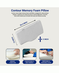 Softrest Curve Contour Cervical Pillow (White)