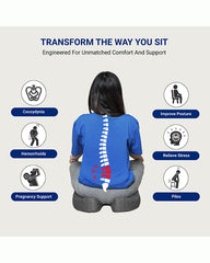 Softrest Orthopedic Memory Foam Seat Cushion