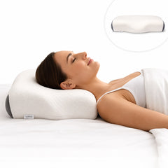 Curve Contour Cervical Pillow ( Black & White)