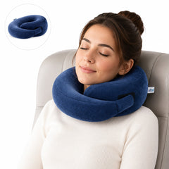 Snake travel neck pillow