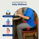 Softrest Orthopedic Coccyx Pillow - Image 3