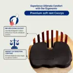 Softrest Orthopedic Coccyx Pillow - Image 5