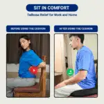 Softrest Orthopedic Coccyx Pillow - Image 2