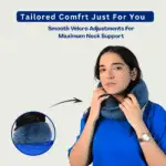 Softrest Travel Neck Pillow Sapphire Blue - Image 12