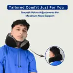Softrest Memory Foam Travel Pillow for Neck Support - Image 2