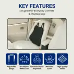 Softrest Back Support Lumbar for Back Pain Relief - Image 8