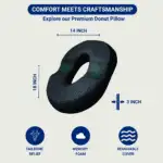 Softrest Premium Donut Seat Cushion - Image 5