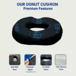 Softrest Premium Donut Seat Cushion - Image 3