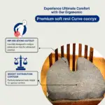 Softrest Orthopedic Memory Foam Seat Cushion - Image 5