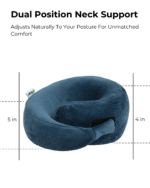 Softrest Travel Neck Pillow Sapphire Blue - Image 13