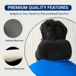 Softrest Memory Foam Travel Pillow for Neck Support - Image 9