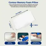 Softrest Memory Foam Contour Pillow - Image 5