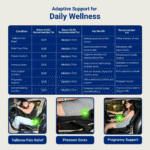 Softrest Hip Pillow with Memory Foam - Image 2